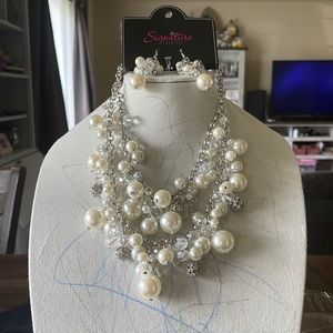 Paparazzi Zi necklace and bracelet set- Janie